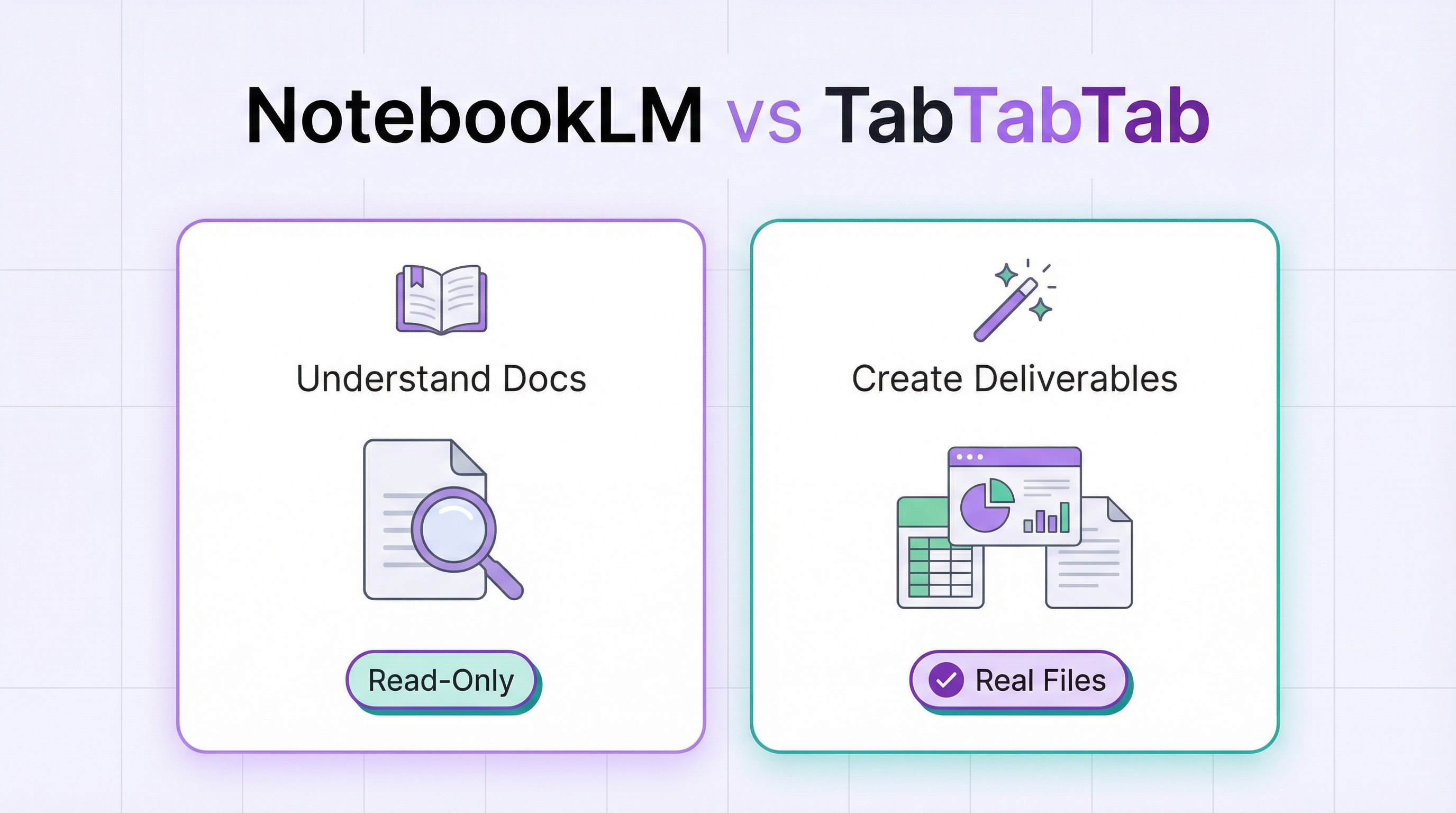 TabTabTab turns research into real deliverables